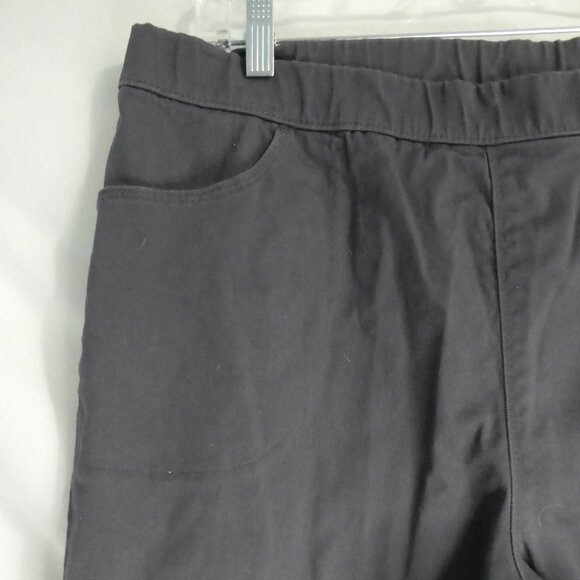 CROFT & BARROW | Stretch | large | Dark Grey Long Shorts | Stretchy Waistband - Picture 3 of 16